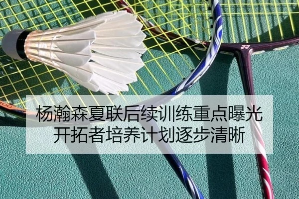 杨瀚森夏联后续训练重点曝光 开拓者培养计划逐步清晰